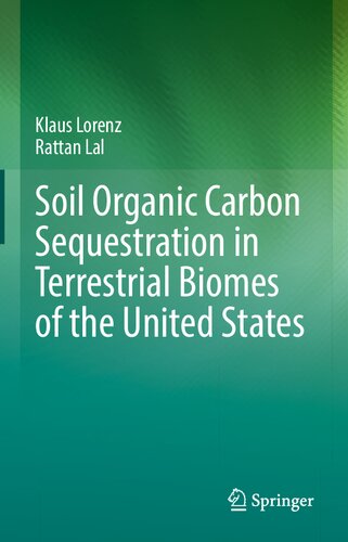Soil Organic Carbon Sequestration in Terrestrial Biomes of the United States