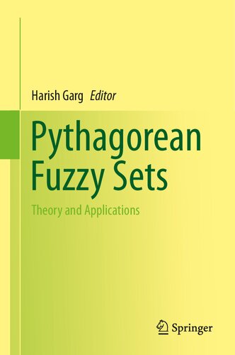 Pythagorean Fuzzy Sets: Theory and Applications