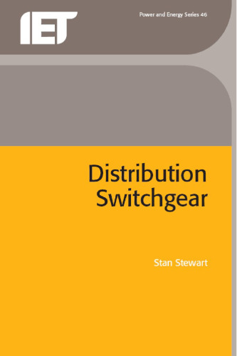Distributed Switchgear (IEE Power & Energy Series)