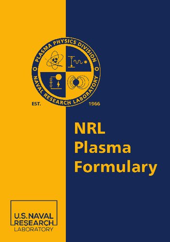 NRL plasma formulary