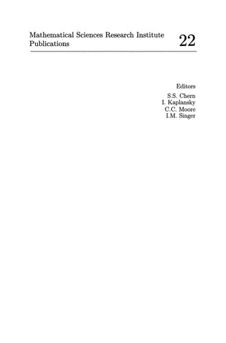 The Geometry of Hamiltonian Systems: Proceedings of a Workshop Held June 5–16, 1989 (Mathematical Sciences Research Institute Publications, 22)