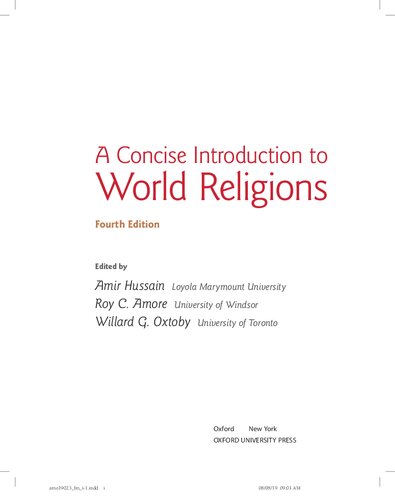 A Concise Introduction to World Religions