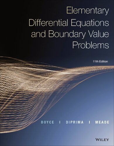 Elementary Differential Equations and Boundary Value Problems: Binder Ready Version