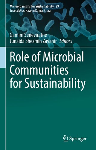 Role of Microbial Communities for Sustainability (Microorganisms for Sustainability, 29)