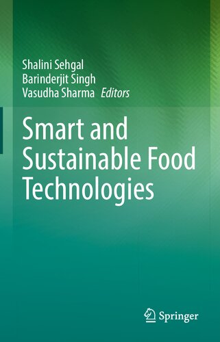 Smart and Sustainable Food Technologies