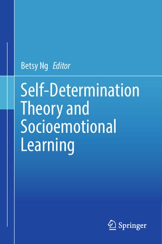 Self-Determination Theory and Socioemotional Learning
