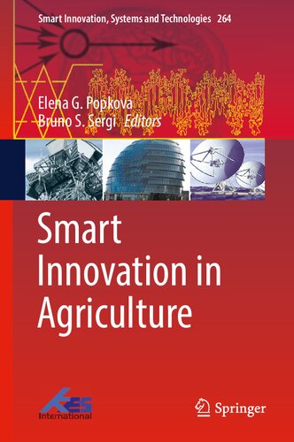 Smart Innovation in Agriculture (Smart Innovation, Systems and Technologies, 264)