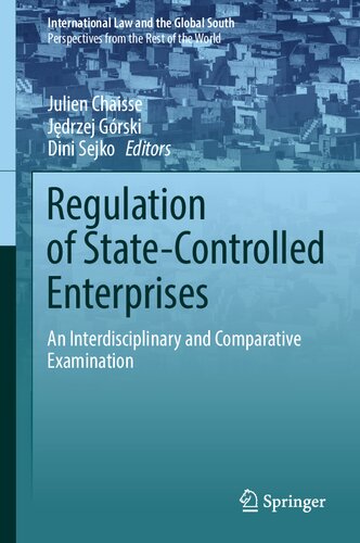 Regulation of State-Controlled Enterprises: An Interdisciplinary and Comparative Examination (International Law and the Global South)