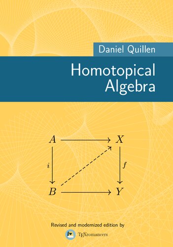 Homotopical Algebra