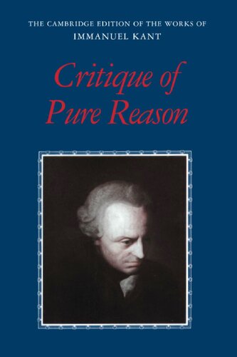 Critique of Pure Reason