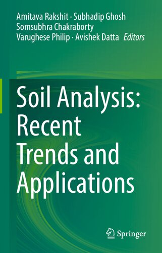 Soil Analysis: Recent Trends and Applications