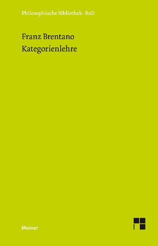 Kategorienlehre (German Edition)