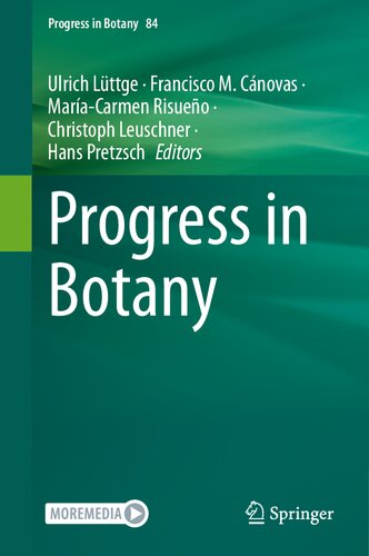 Progress in Botany Vol. 84 (Progress in Botany, 84)