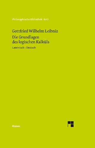 Die Grundlagen Des Logischen Kalkuls