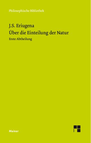 Über die Einteilung der Natur