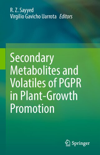Secondary Metabolites and Volatiles of PGPR in Plant-Growth Promotion