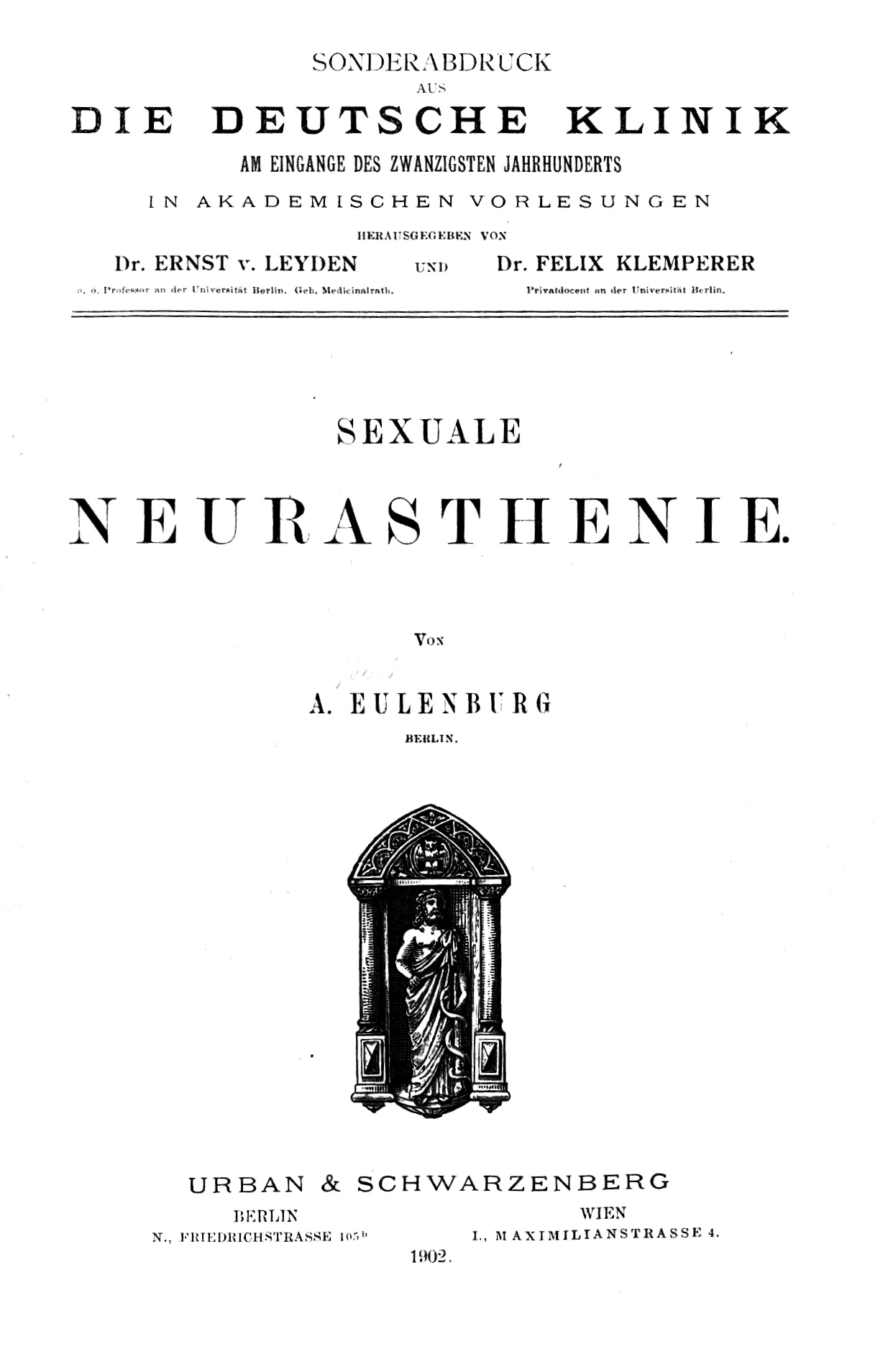Sexuale Neurasthenie