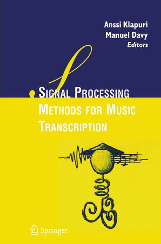 Signal Processing Methods for Music Transcription