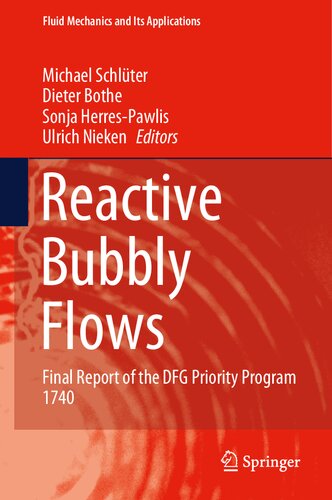 Reactive Bubbly Flows: Final Report of the DFG Priority Program 1740 (Fluid Mechanics and Its Applications, 128)