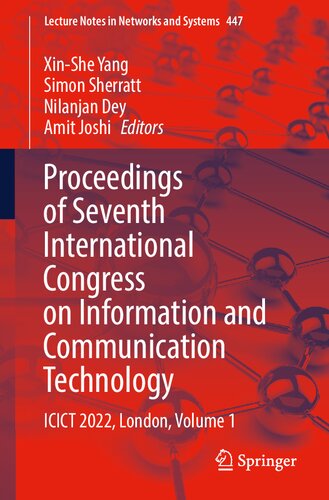 Proceedings of Seventh International Congress on Information and Communication Technology: ICICT 2022, London, Volume 1 (Lecture Notes in Networks and Systems, 447)