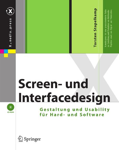 Screen- und Interfacedesign: Gestaltung und Usability für Hard- und Software (X.media.press) (German Edition)