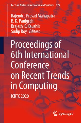 Proceedings of 6th International Conference on Recent Trends in Computing: ICRTC 2020 (Lecture Notes in Networks and Systems, 177)