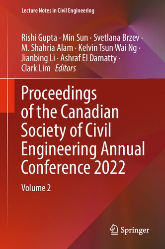 Proceedings of the Canadian Society of Civil Engineering Annual Conference 2022: Volume 2 (Lecture Notes in Civil Engineering, 348)