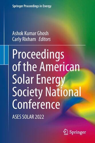 Proceedings of the American Solar Energy Society National Conference: ASES SOLAR 2022 (Springer Proceedings in Energy)