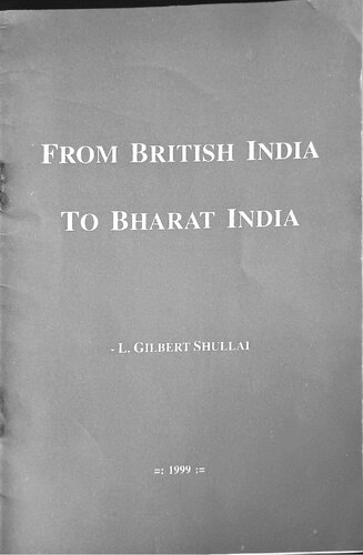 From British India to Bharat India
