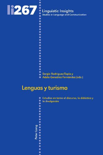 Lenguas y turismo (Linguistic Insights) (Spanish Edition)
