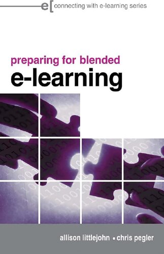 Preparing for Blended  e-Learning