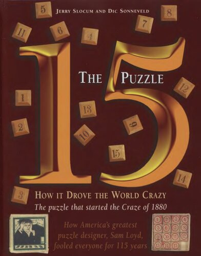 The 15 Puzzle Book: How it Drove the World Crazy