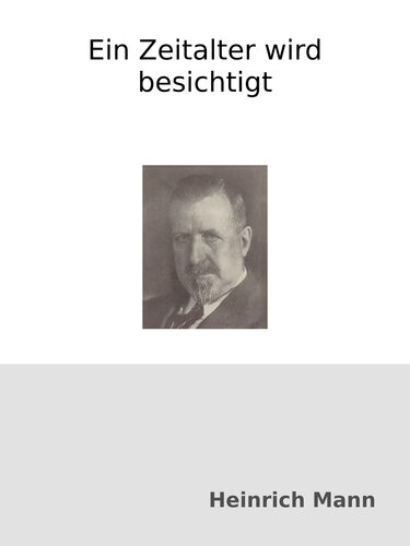 Ein Zeitalter wird besichtigt