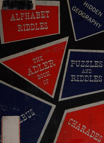 The Adler Book of Puzzles and Riddles: or, Sam Loyd Up-to-Date