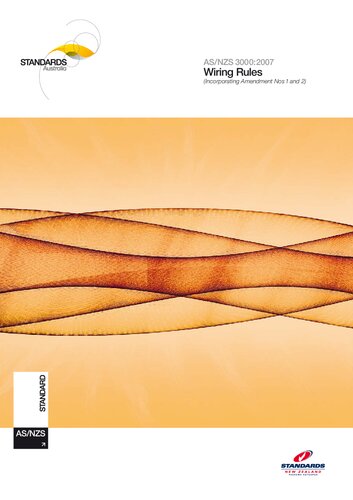 AS NZS 3000/2007 Wiring Rules