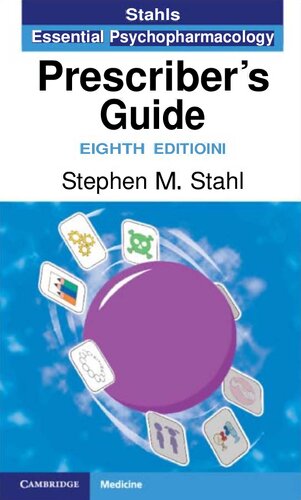 Prescribers Guide Stahls Essential Psychopharmacology