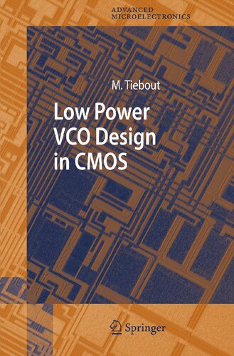 Low Power VCO Design in CMOS (Springer Series in Advanced Microelectronics, 20)
