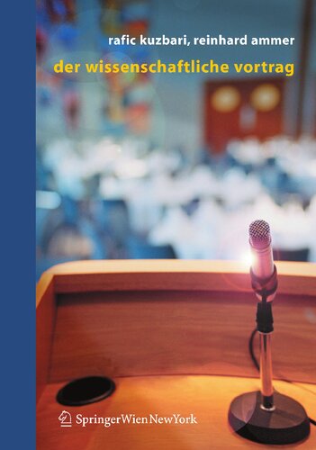 Der wissenschaftliche Vortrag (German Edition)