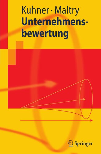 Unternehmensbewertung (Springer-Lehrbuch) (German Edition)