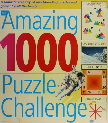 The Amazing 1000 Puzzle Challenge: A Fantastic Treasury of Mind Bending Puzzles, Games, and Experiments for All the Family