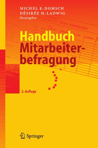 Handbuch Mitarbeiterbefragung (German Edition)