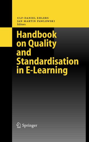 Handbook on Quality and Standardisation in E-Learning
