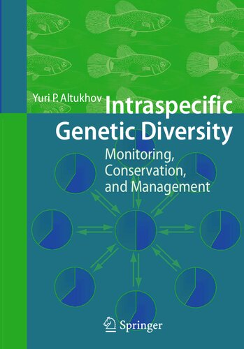 Intraspecific Genetic Diversity: Monitoring, Conservation, and Management