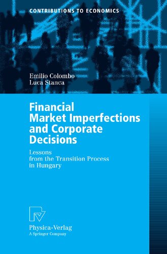 Financial Market Imperfections and Corporate Decisions: Lessons from the Transition Process in Hungary (Contributions to Economics)