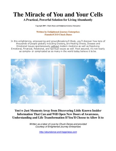 The Miracle of You and Your Cells