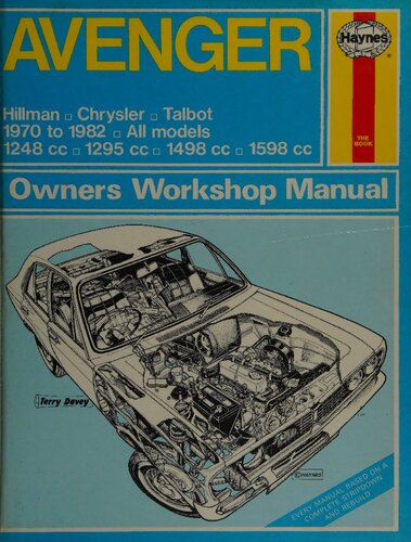 Haynes Avenger Owners Workshop Manual