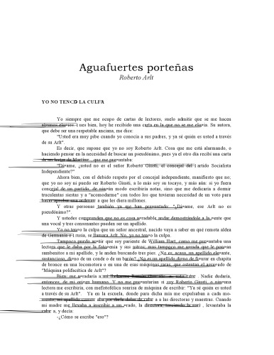 Aguafuertes portenas