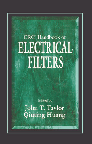 CRC Handbook of Electrical Filters