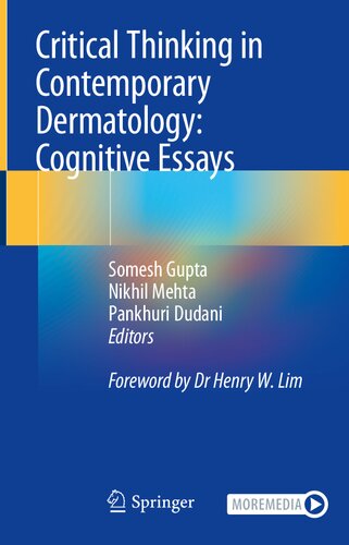 Critical Thinking in Contemporary Dermatology - Cognitive Essays (Apr 25, 2024)_(9819704103)_(Springer)