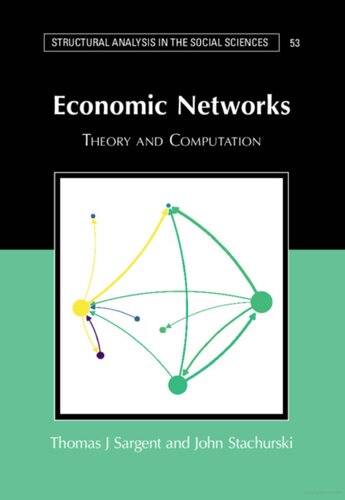 Economic Networks (Structural Analysis in the Social Sciences, Series Number 53)
